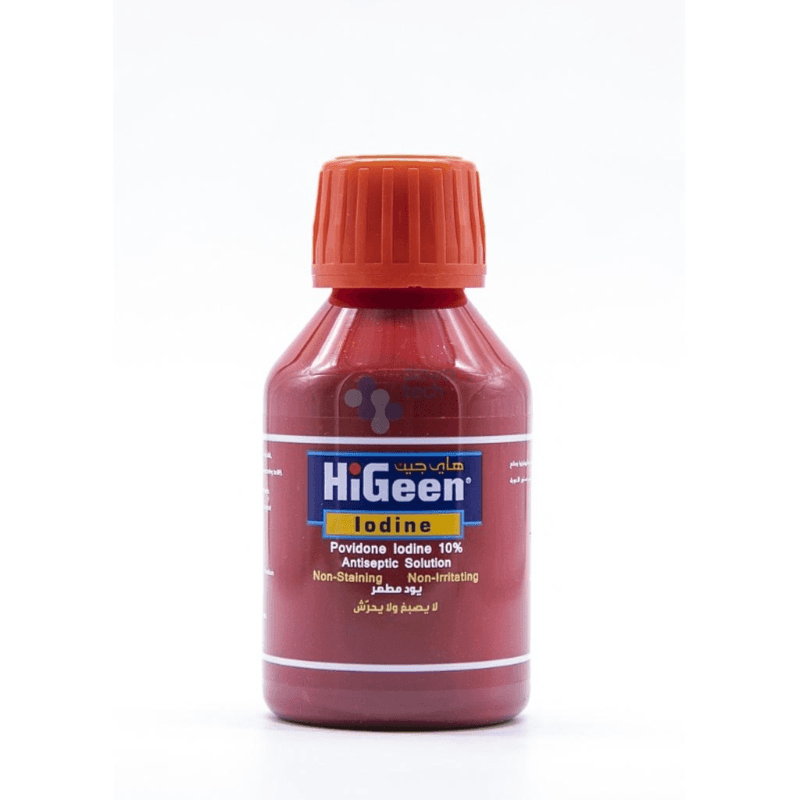 Higeen Povidone Iodine [10%] Solution 120 Ml