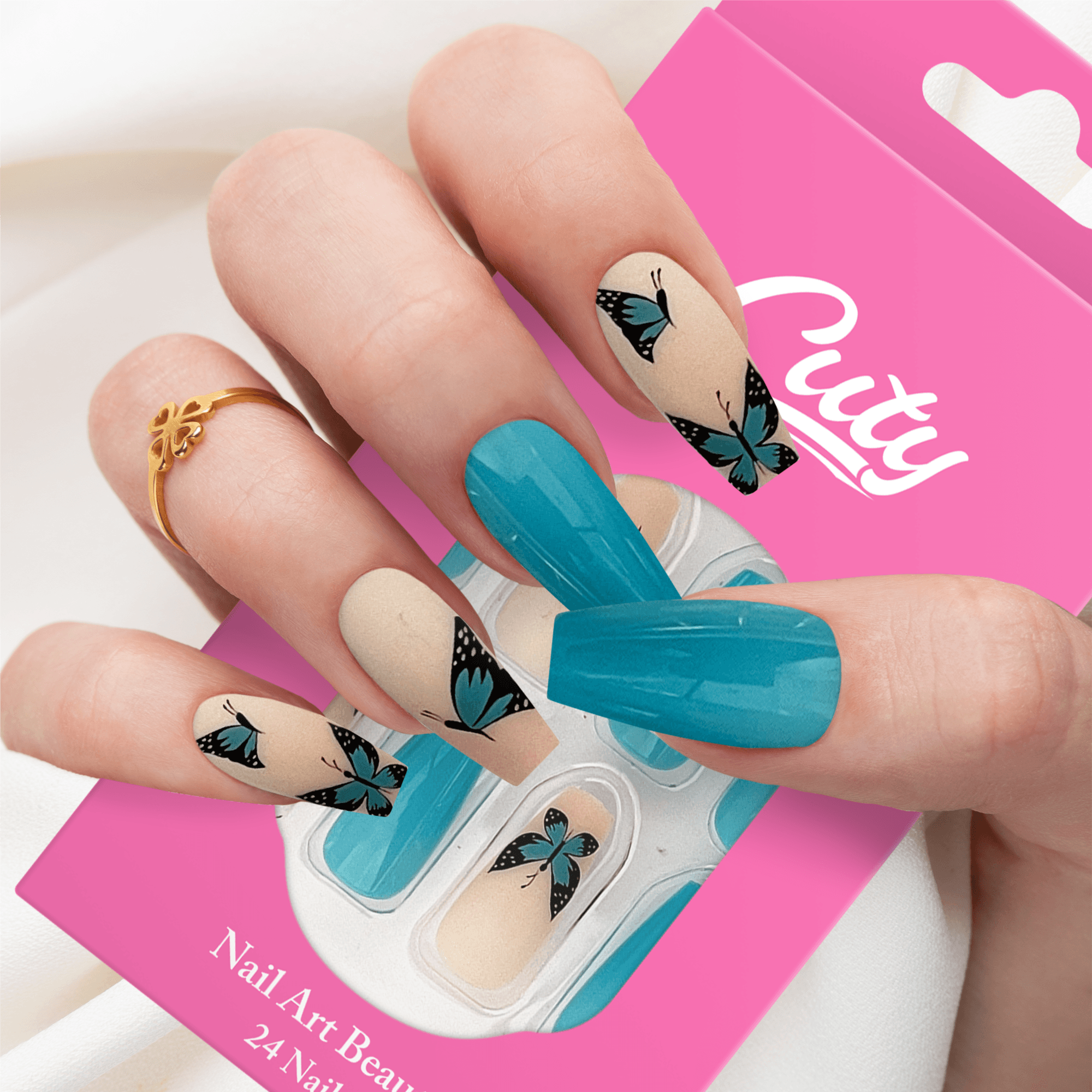 Cuty Versagel Tape Nails #6