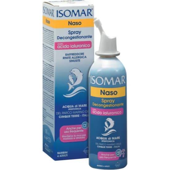 Isomar Nose Decongest Spray With Hyl Acid 100 Ml