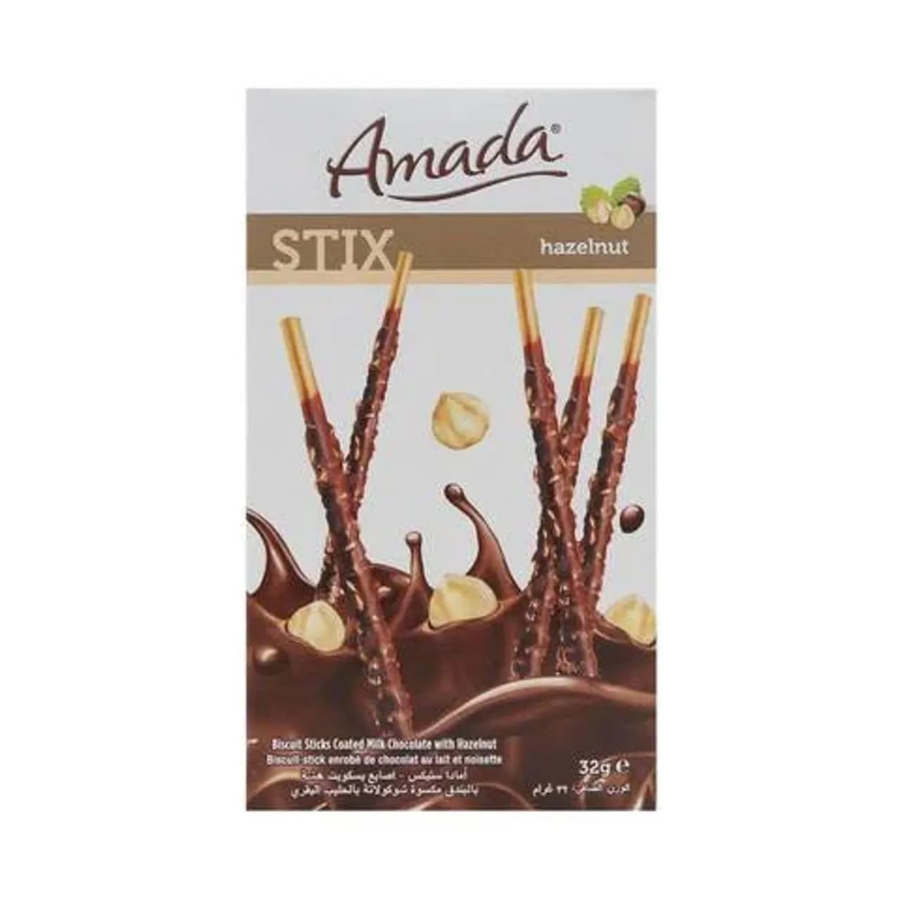 Amada Biscuit Stix Hazelnut 32G