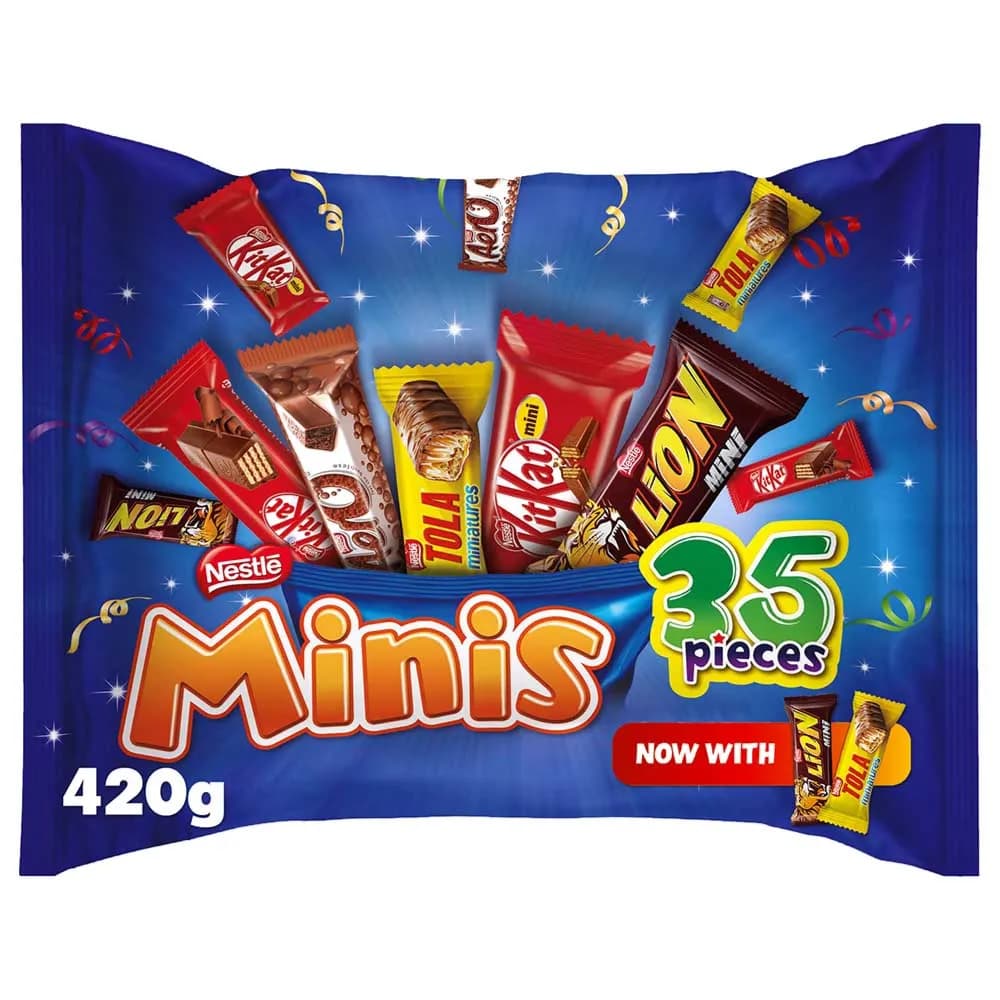 Nestle Minis Mix Chocolate Assorted 420g