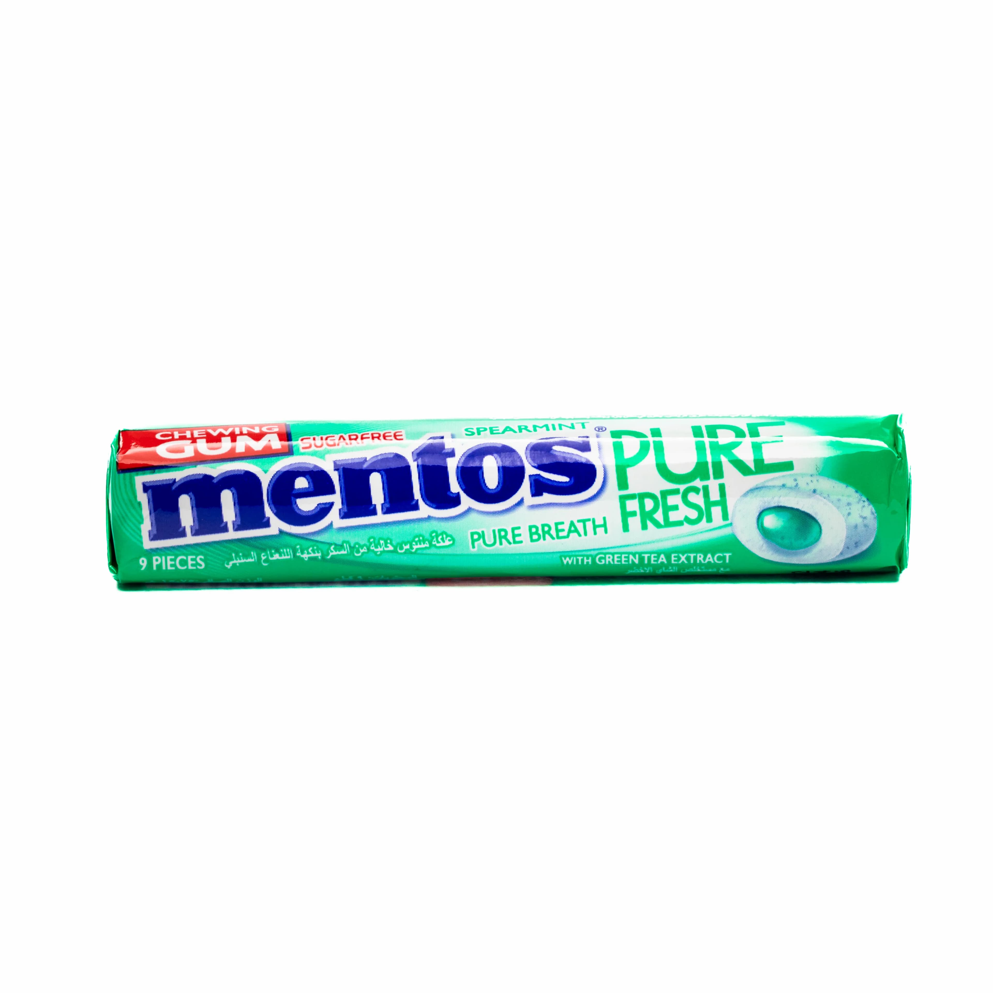 Mentos Chewing Gum Pure Fresh Spearmint, 24G