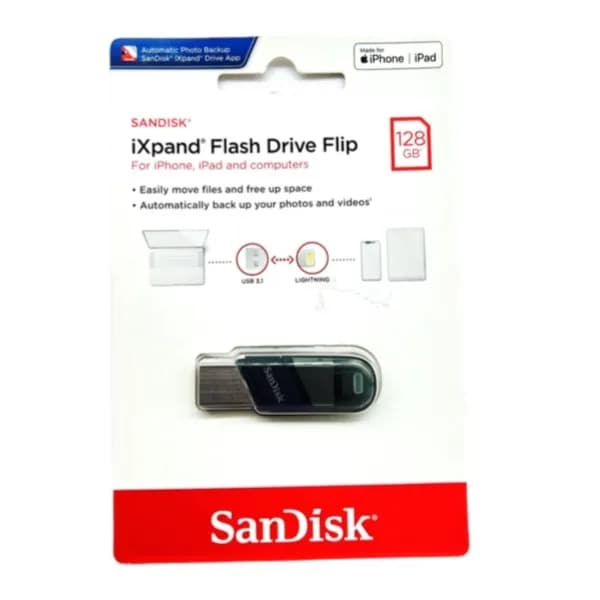 Sandisk Ixpand Flash Drive Flip 128gb - 5302