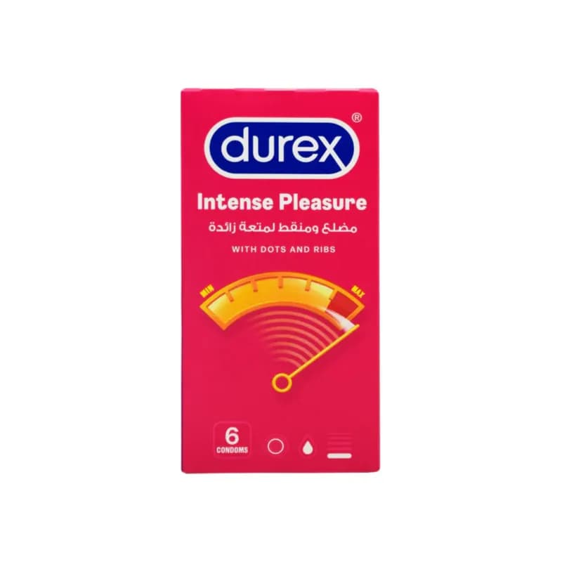 Durex Intense Pleasure Condom 6s