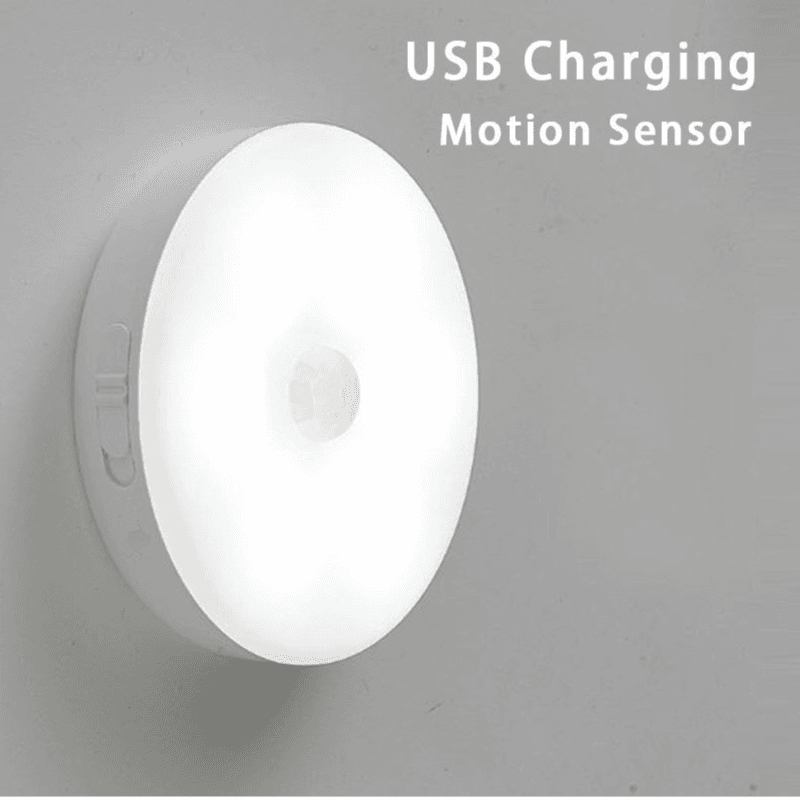 3Pcs Smart Motion Sensor Rechargable Led Night Light