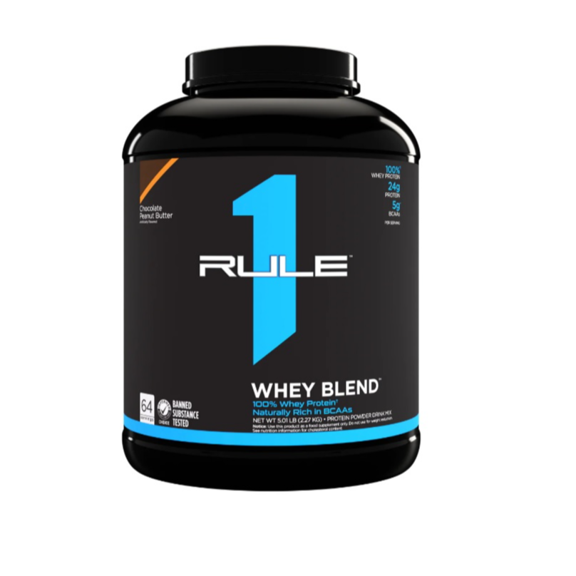 Rule 1 Whey Blend Chocolate Peanut Butter 2.28 Kg