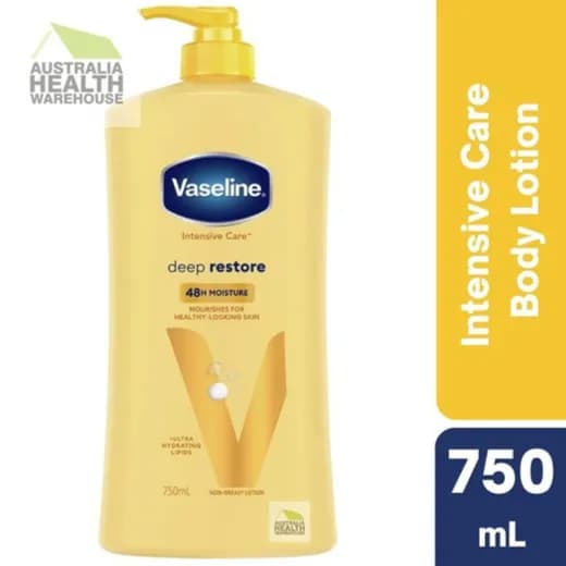 Vaseline Body Lotion Deep Restore 750ml