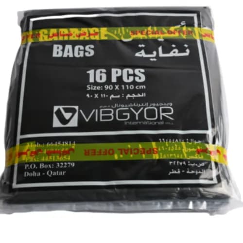 Vibgyor Garbage Bag 90x115cm(3x20pcs)