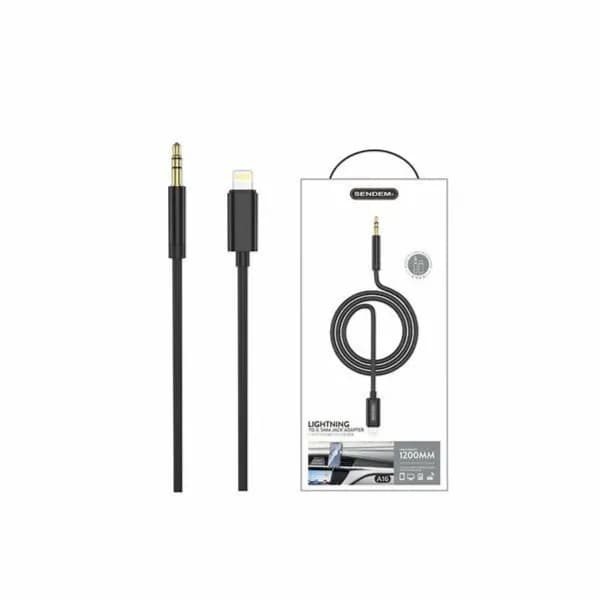 Lightning To 3.5mm Sdm-a16,black - Sendem