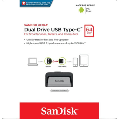Sandisk 64gb Dual Drive Type-c