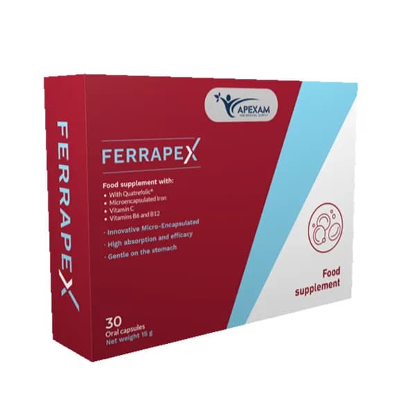 Ferrapex 30 Capsules