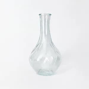 Clear Glass Vase 18x4 Cm
