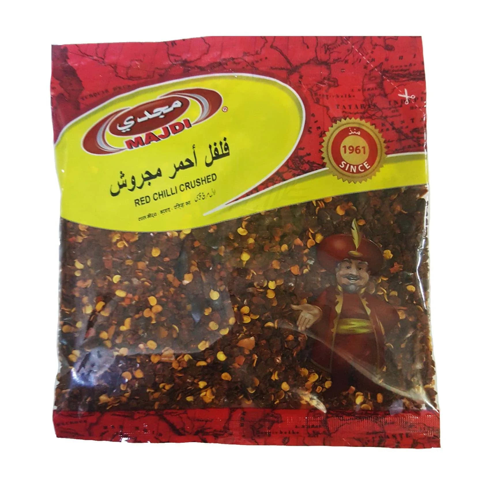 Majdi Red Chilli Crushed 60 gr