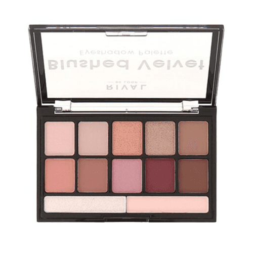 Rival De Loop - Blushed Velvet Eyeshadow Palette (10colors)