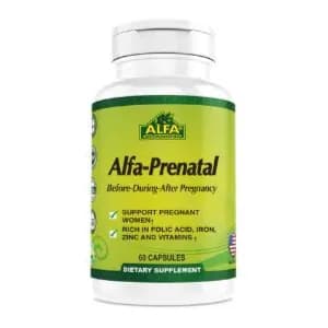 Alfa Prenatal Tab 60S