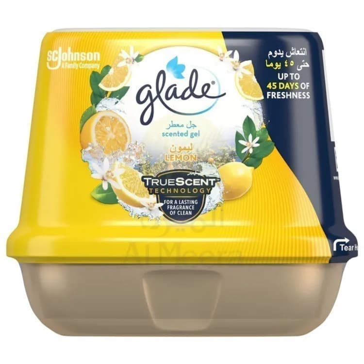 Glade Large Gel Lemon 180gm