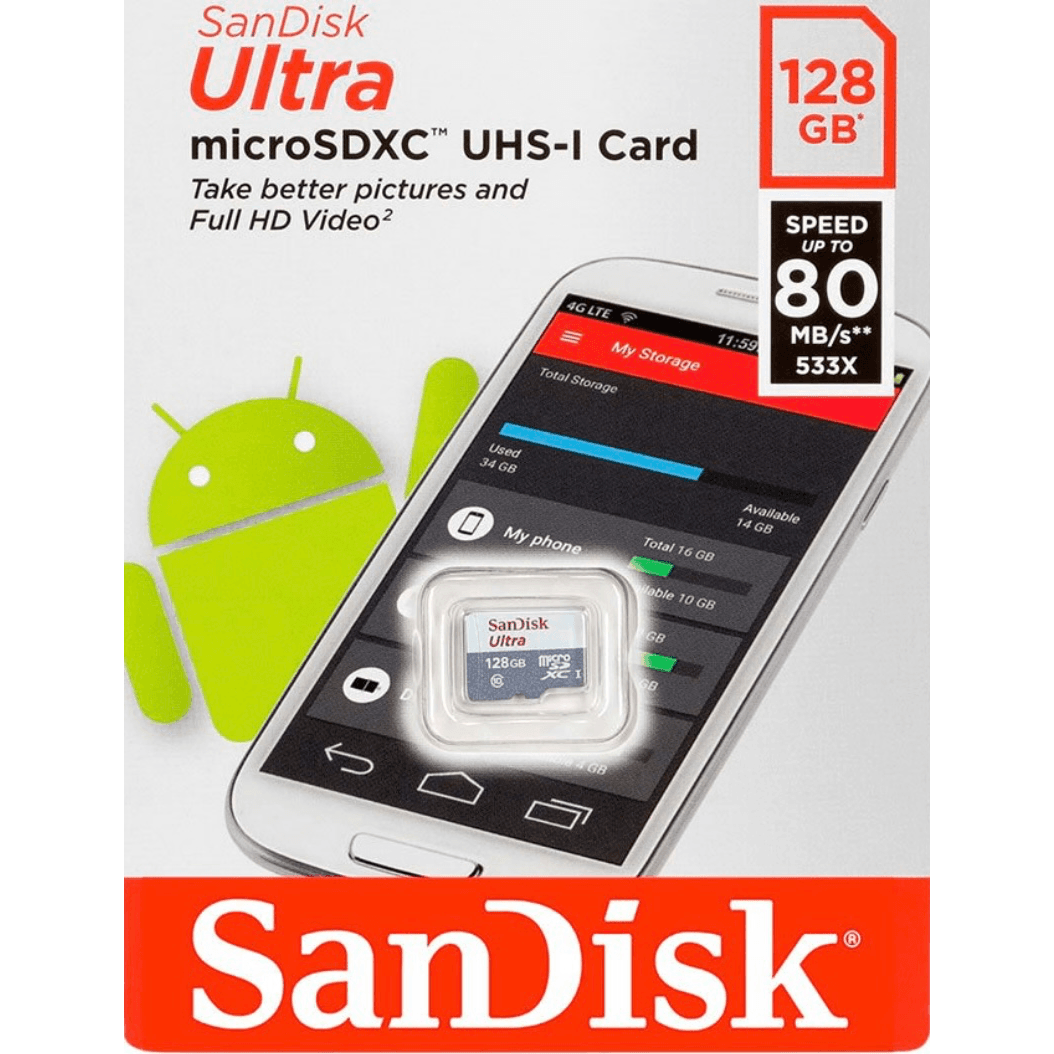Sandisk 128Gb Ultra Micro
