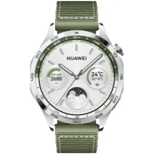 Huawei Watch GT 4 46mm Green - Green Woven Strap