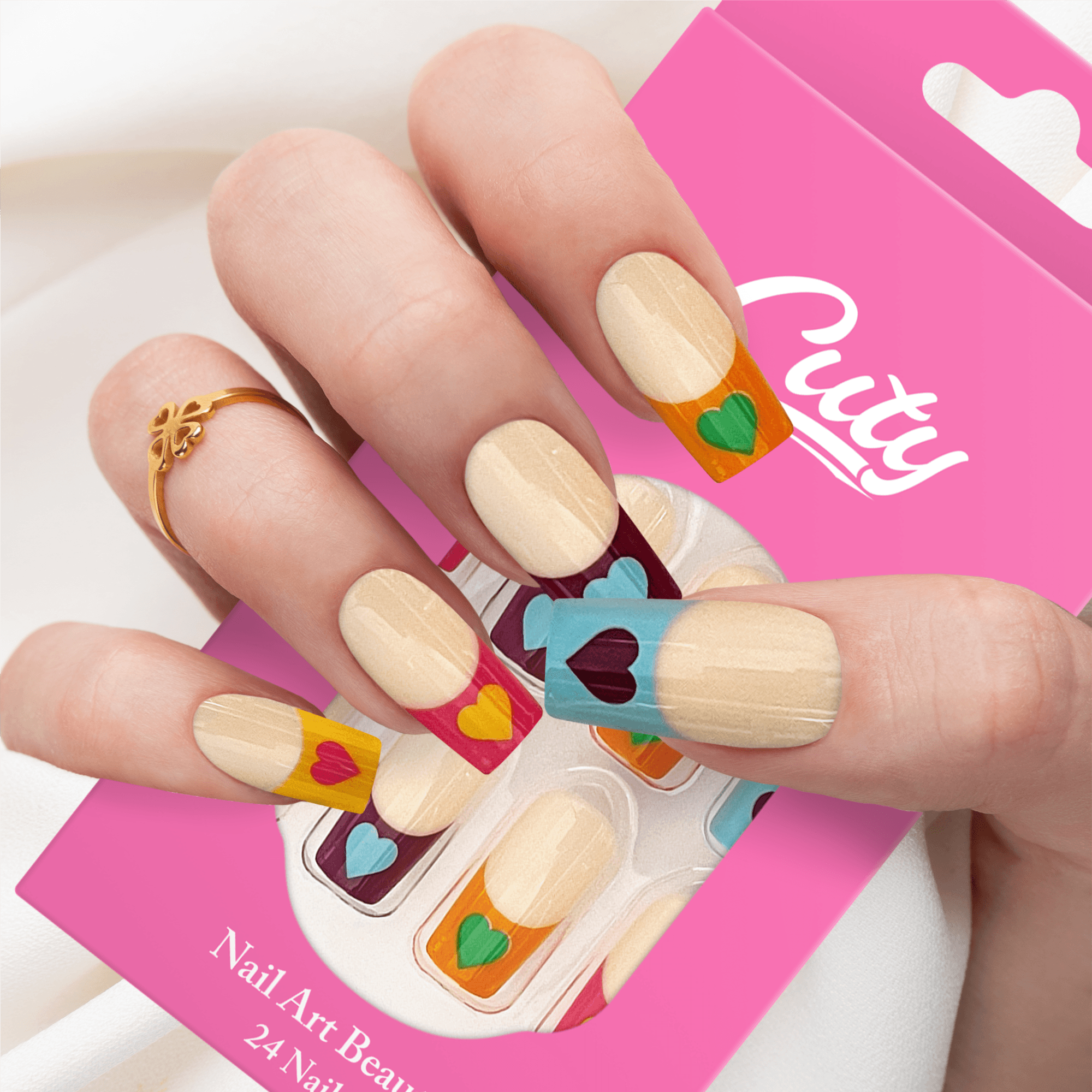 Cuty Versagel Tape Nails #9