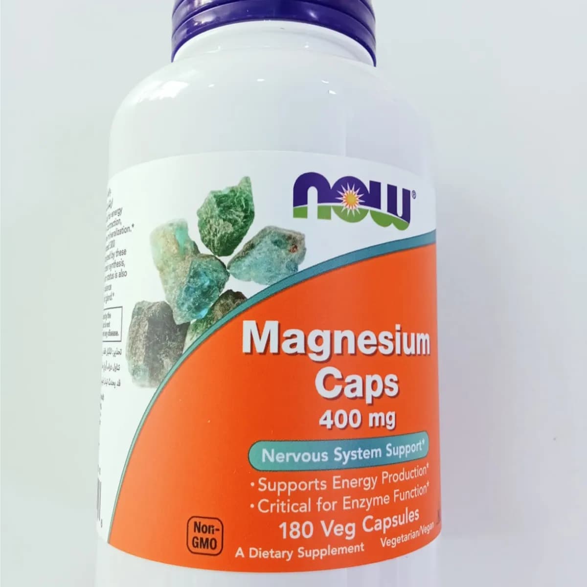 Now Magnesium Caps 400Mg 180S