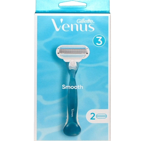 Gillette Venus Women's Razor With 2+1 Refills