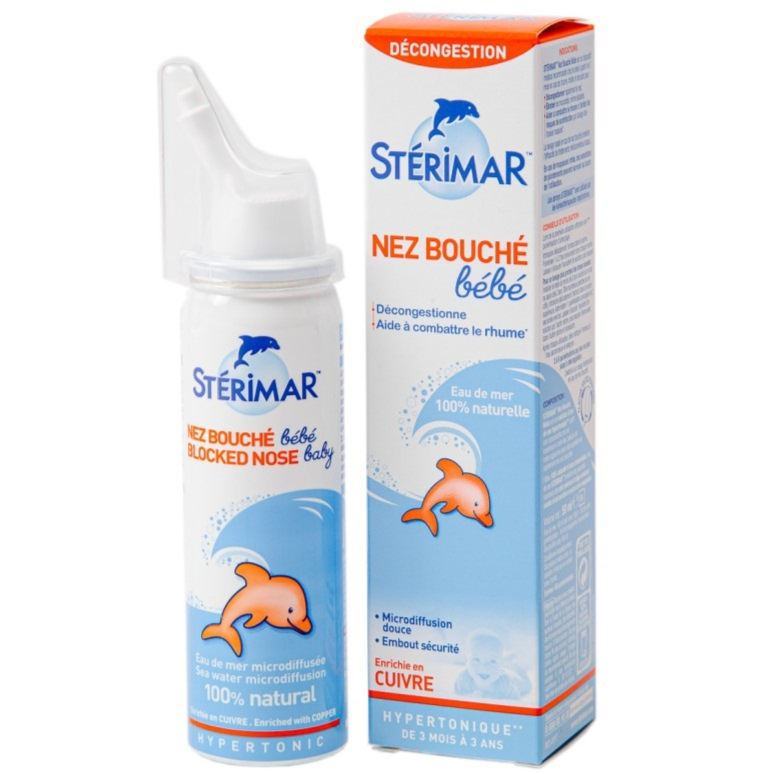 Sterimar Blocked Nose Baby Nasal Spray 50Ml