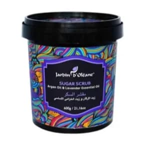 Jardin O ' Oleane - Sugar Scrub With Argan Oil & Lavender Essential Oil 600Ml