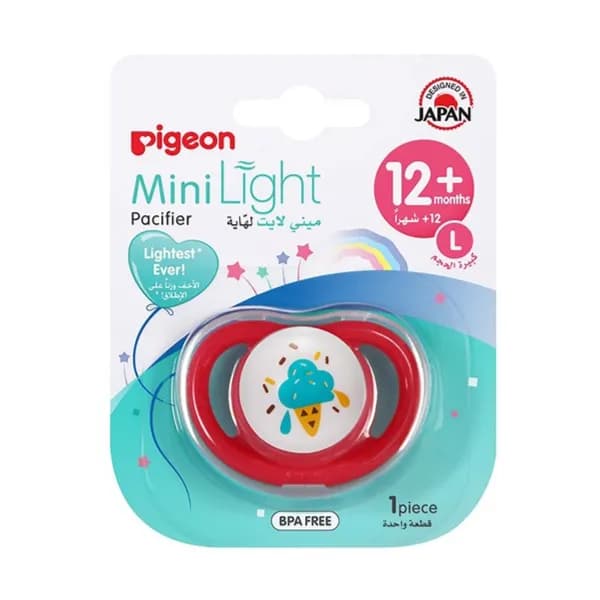 Pigeon Minilight Pacifier (L) Girl Ice Cream #78464