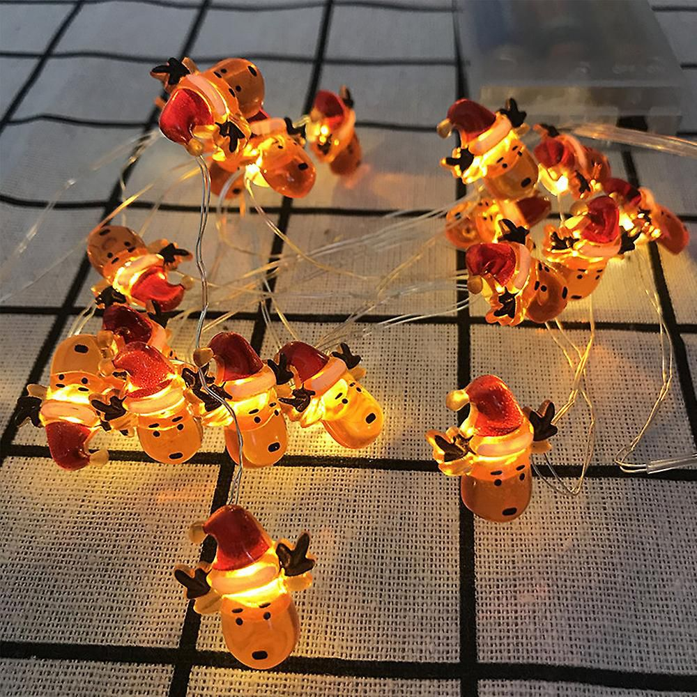 Christmas Deer Lights 2m