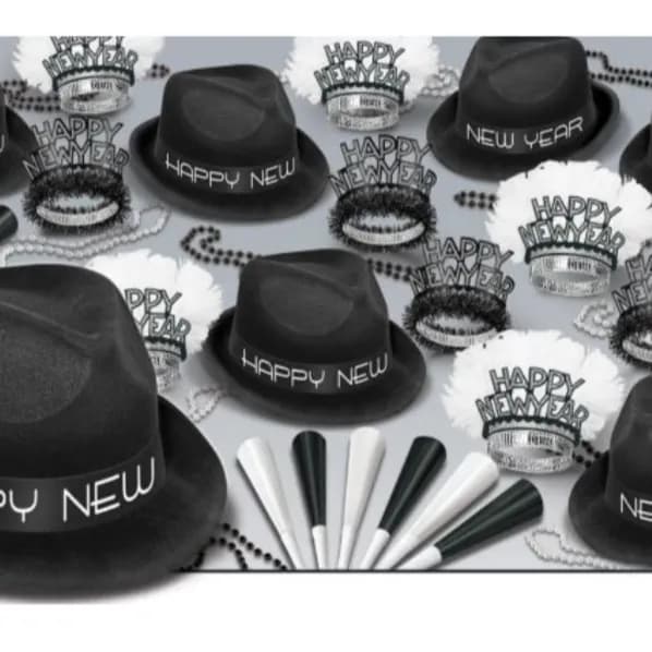 Happy New Year Hat Set