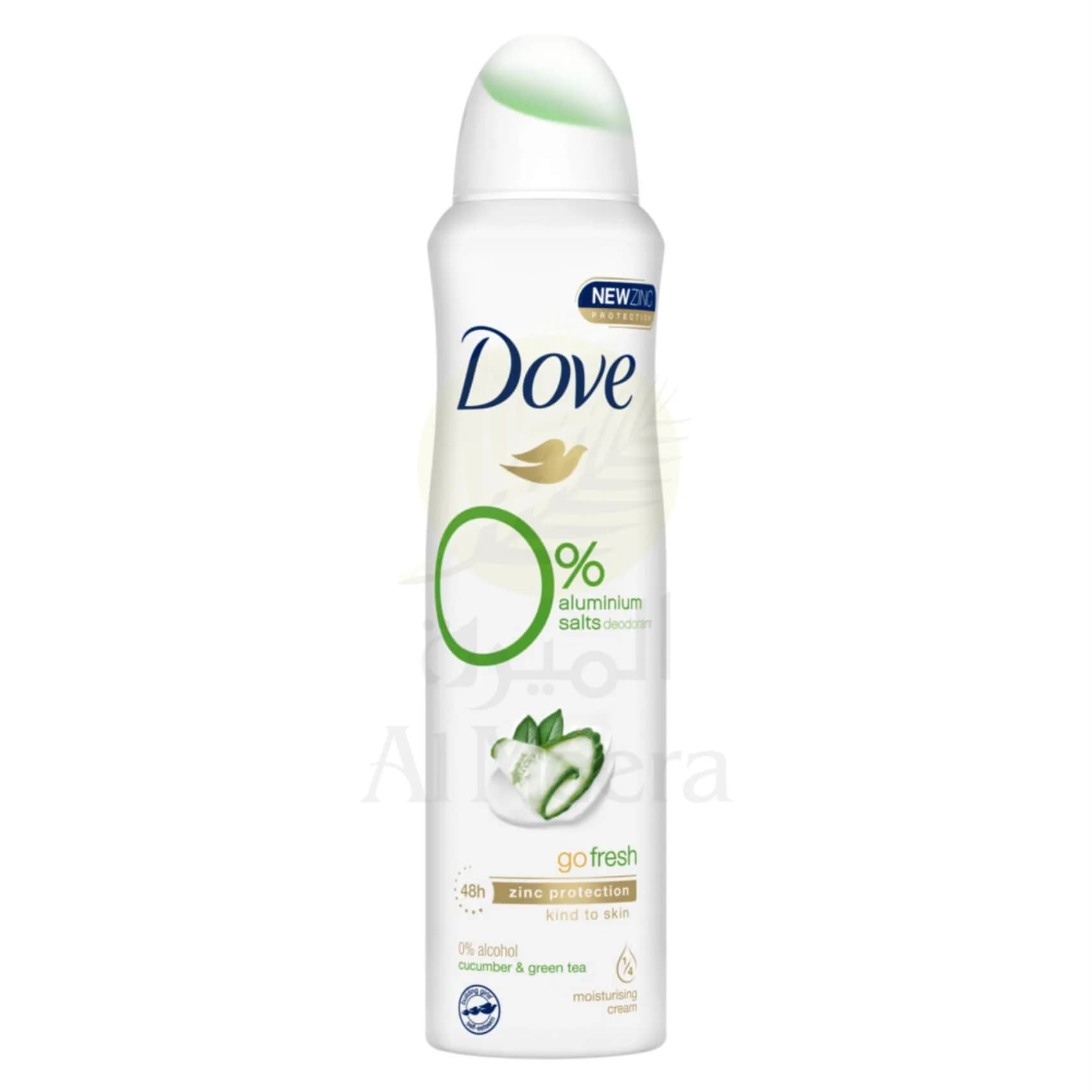 Dove 0% Alum Cucumber & Green Tea Scent 150Ml