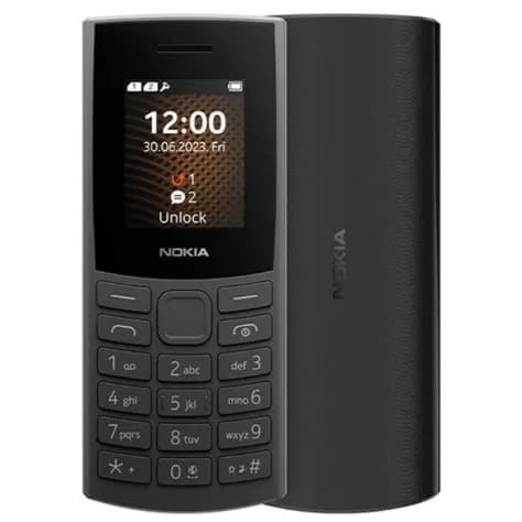 Nokia 105 4g Dual Sim Charcoal-feature Phone