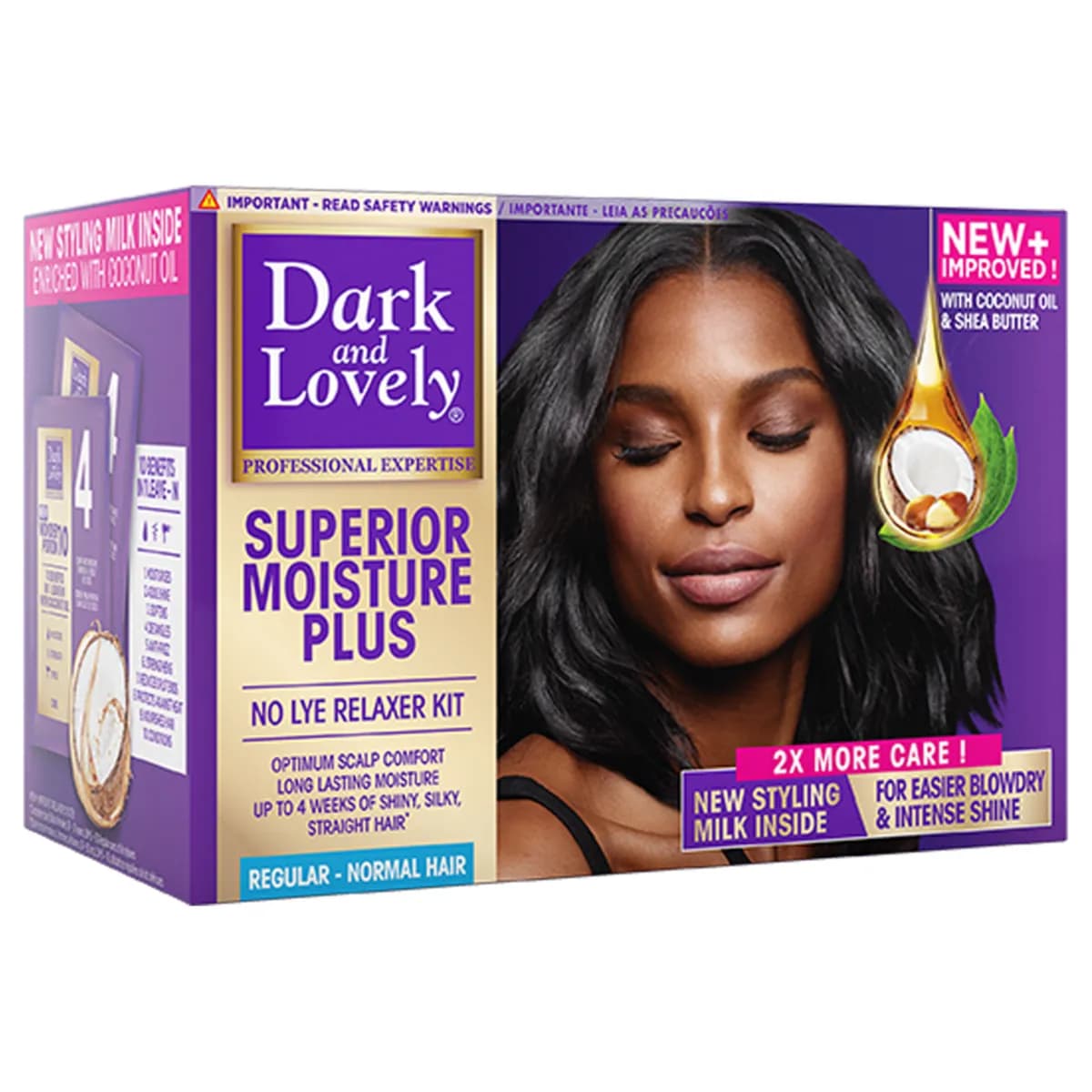 Dark & Lovely No Lye Relaxer Kit