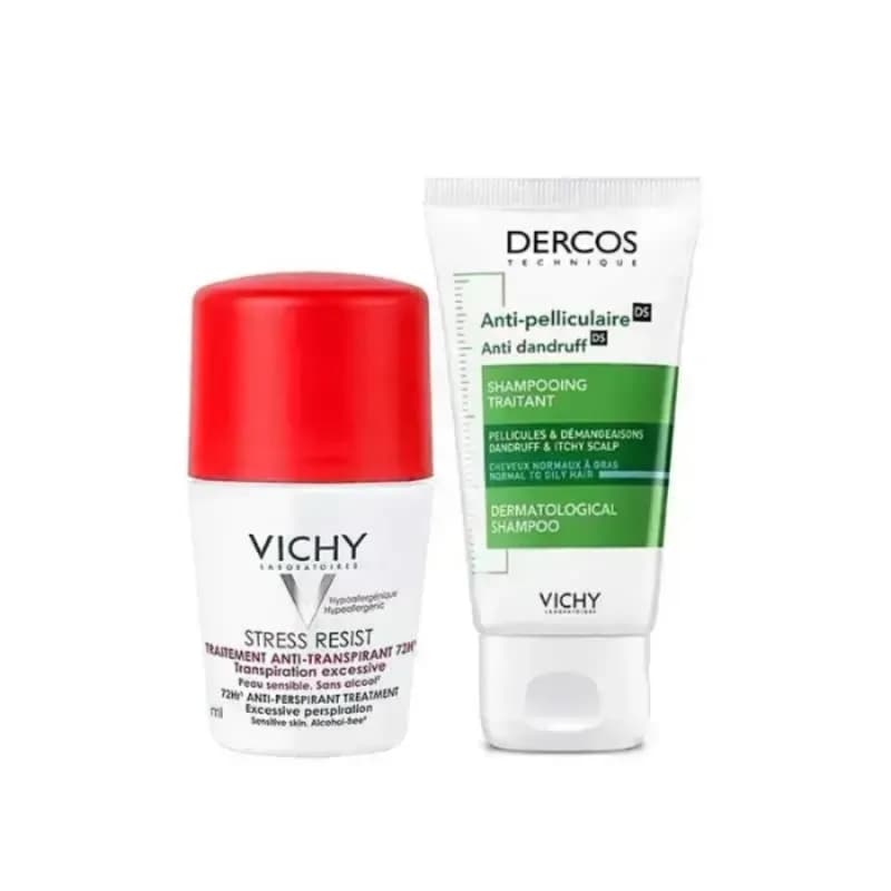 Vichy Deo Roll On Red  + Ds Shampoo 50Ml