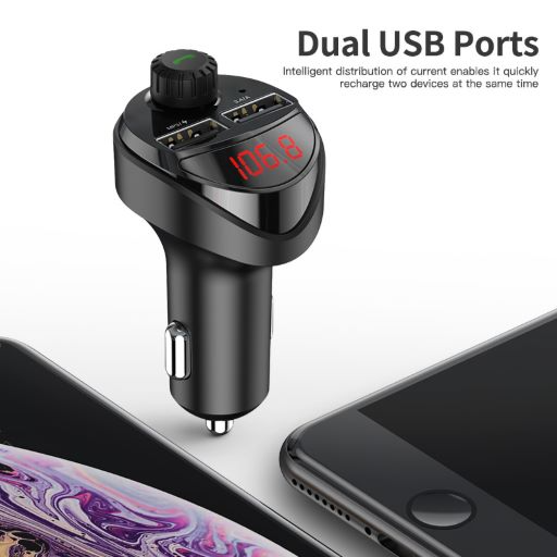 Bluetooth Fm Transmitter Car Charger