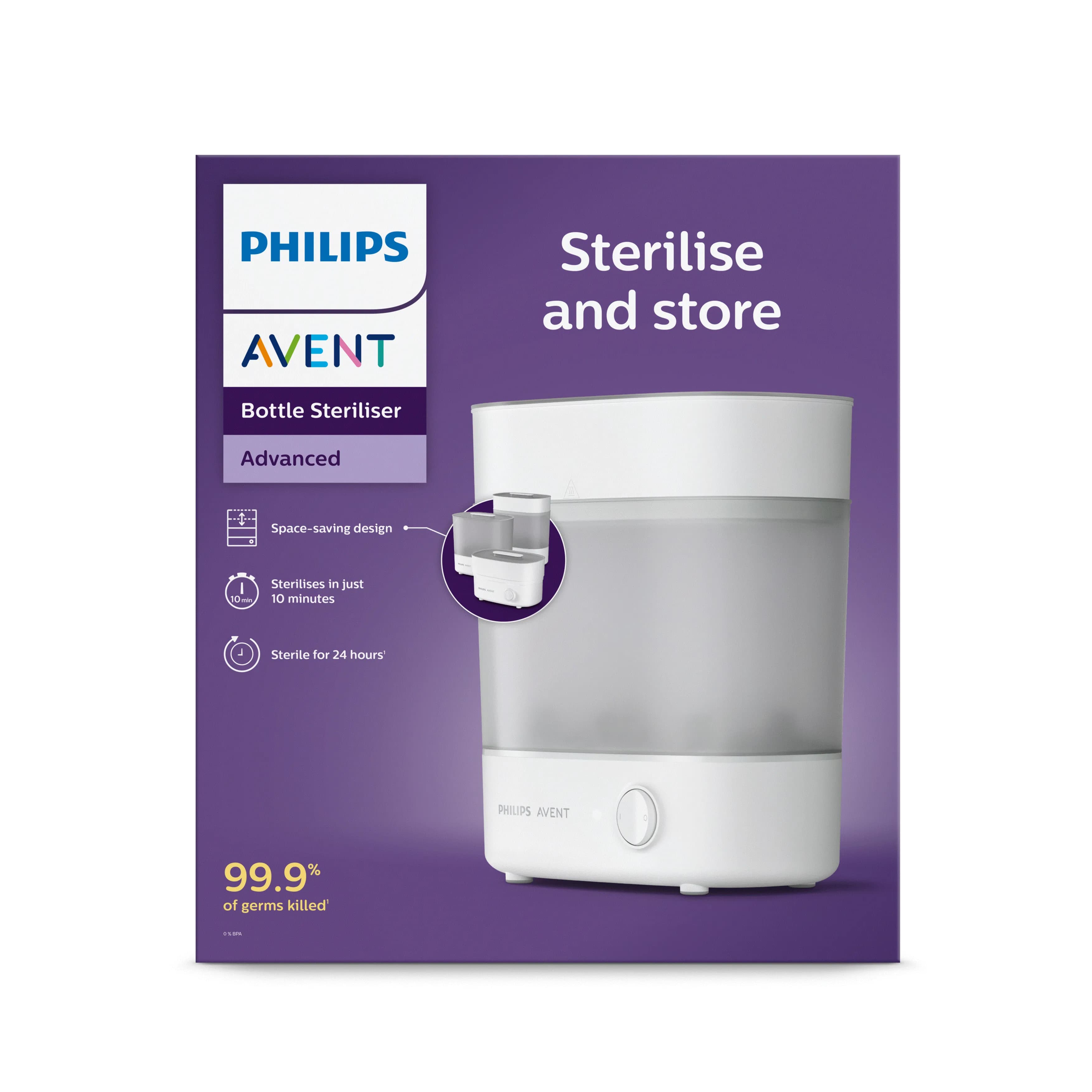 Philips Avent 2-In-1 Electric Steam Sterilizer