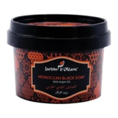 Jardin O' Oleane - Moroccan Black Soap With Argan Oil 250G