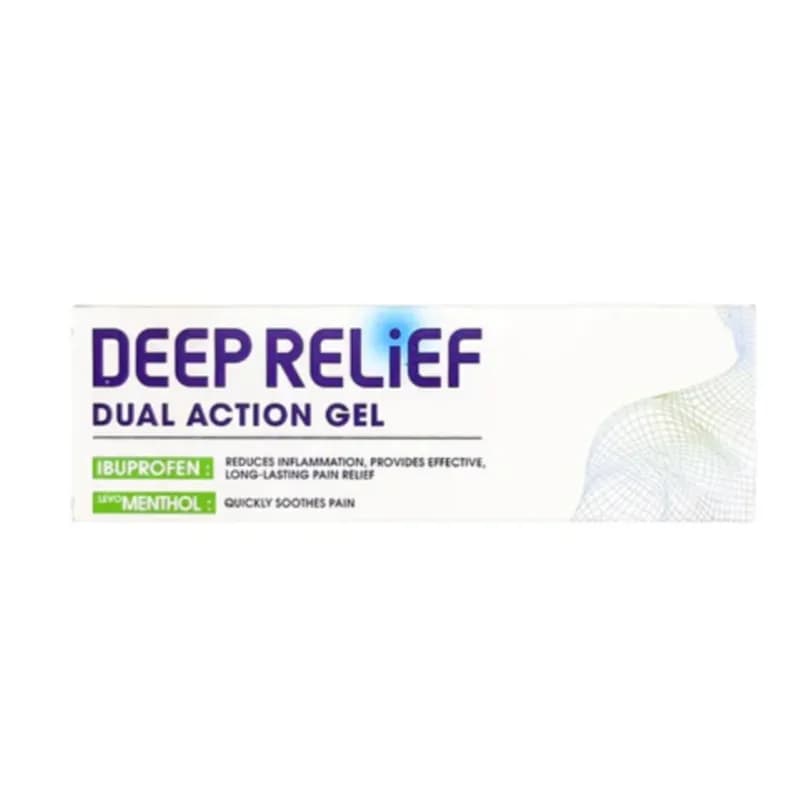 Deep Relief Dual Action Gel 100GM