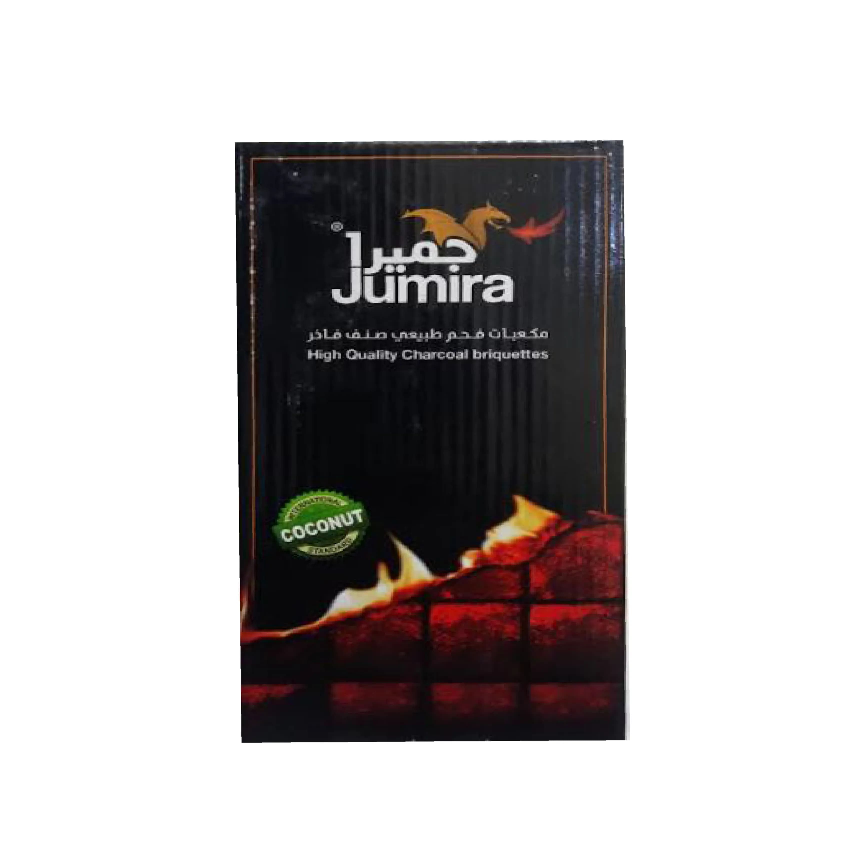 Jumaira High Quality Charcoal Briquettes 72Pcs