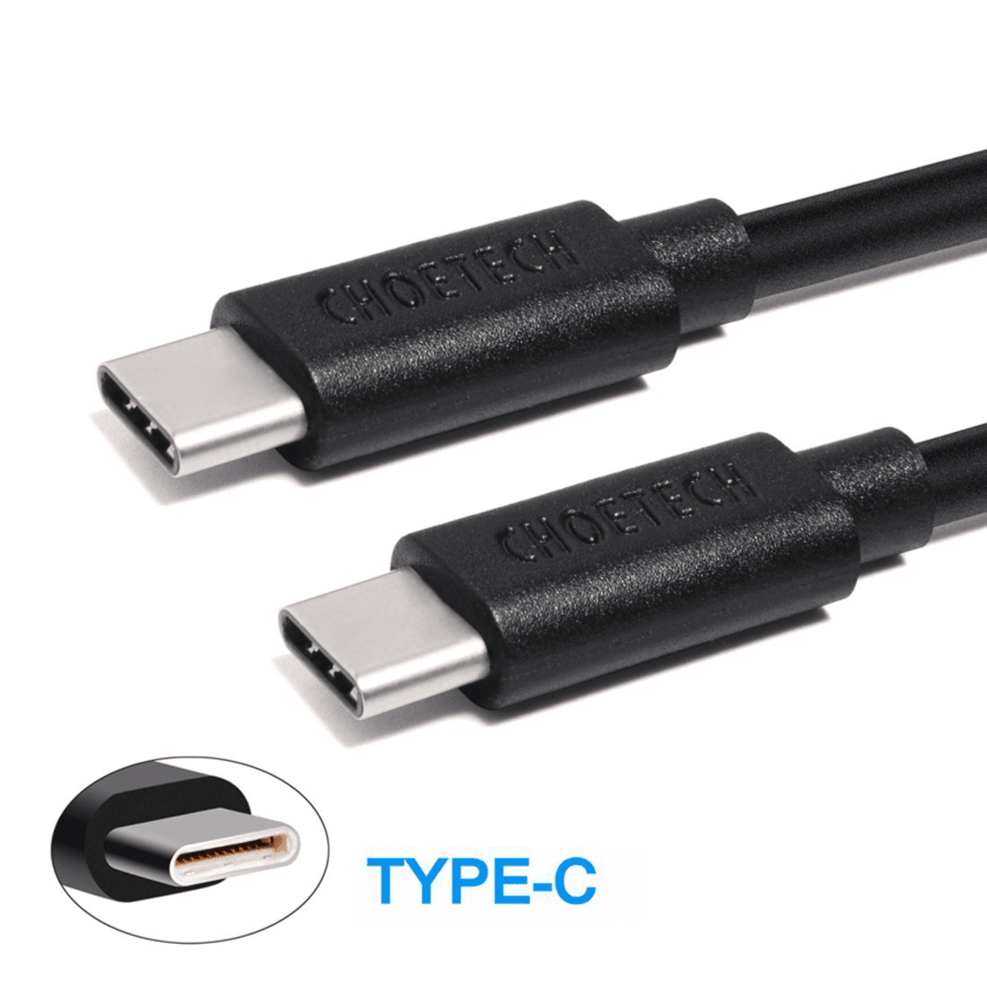 Choetech 3m Type-c To Type-c Pvc Cable