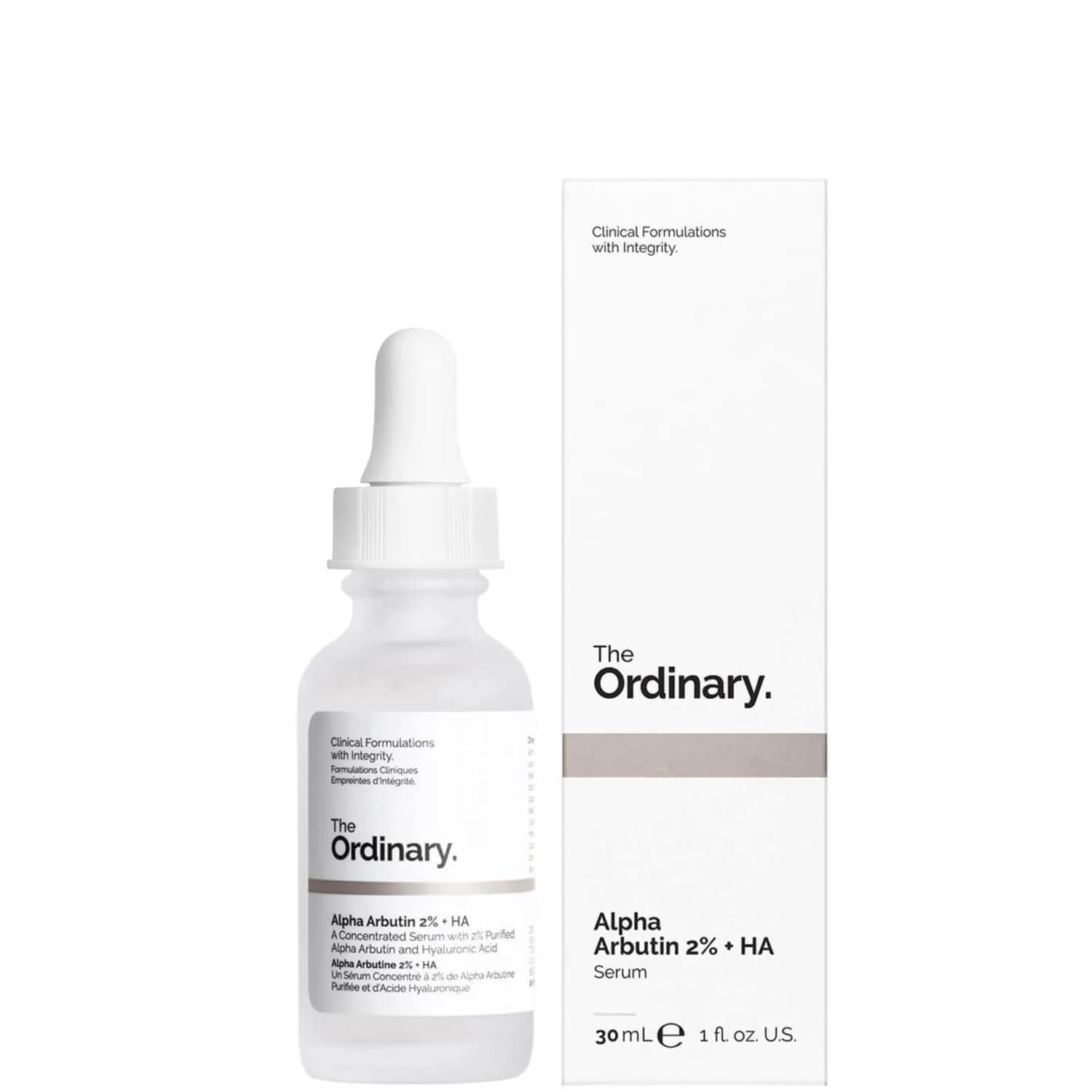 The Ordinary Alpha Arbutin 2% + Ha Serum 30Ml