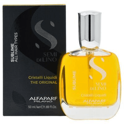 AlfaParf SemiDilino Cristal Liquid the Original to give shiny for All Hair types 50ml