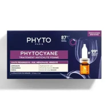 Phyto Cyane Hair Serum Ampoules Women 12 Amp*5 Ml