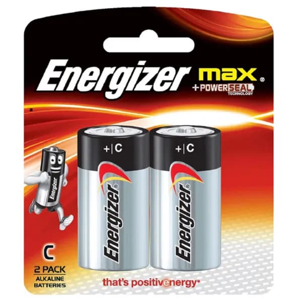 Energizer C Battery 2Pcs