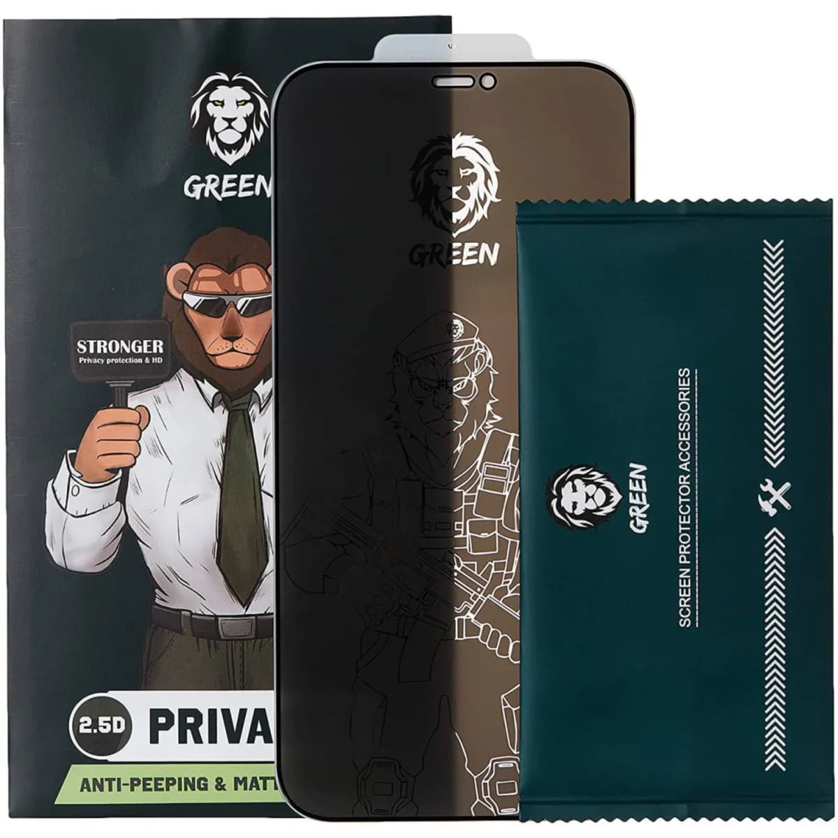 Green Leon Privary 13 Pro Anti-Peeping Full Glass