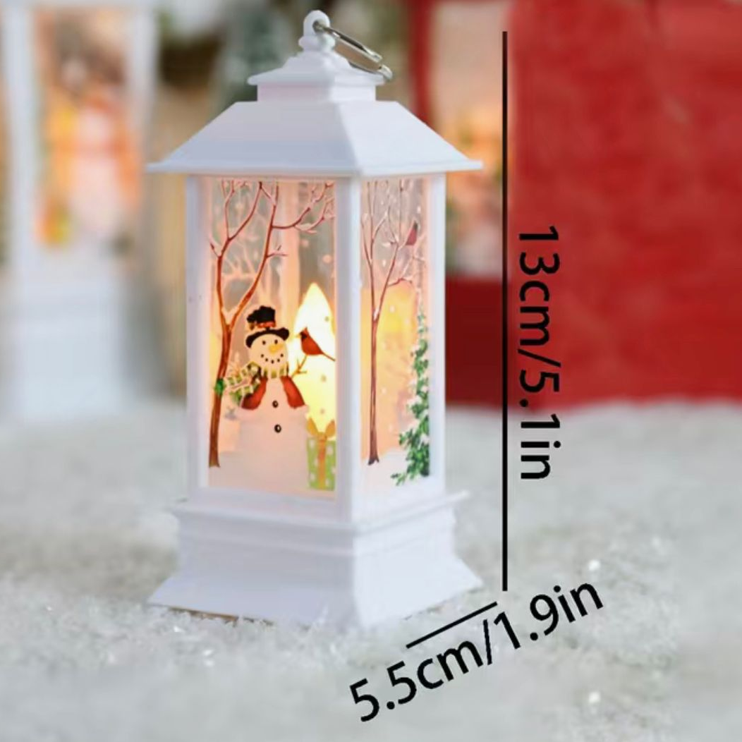 Christmas Wind Lamp Candlestick