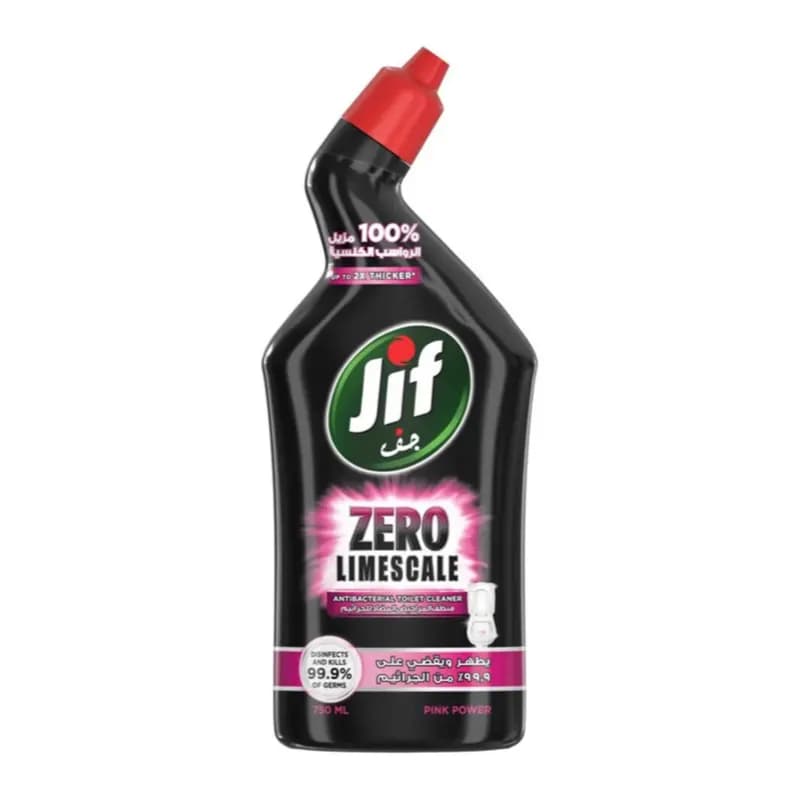 Jif Toilet Cleaner 750ml Pink Power