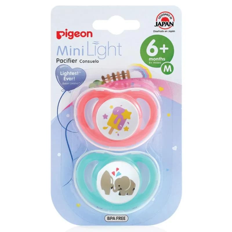 Pigeon Mini Light Pacifier 6 Plus Months