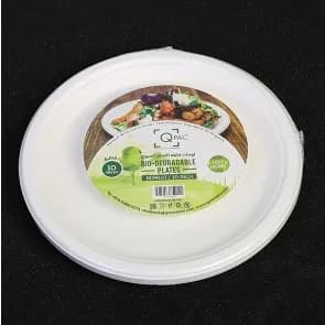 Bio Degradable Round Plate 10"  (10 Pcs)