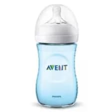 Philips Avent Nat 2.0 Feeding Bottle Blue 260 Ml (Pa 478)